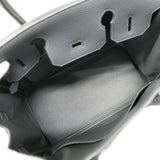 ★在庫処分★最終価格★SALE【6ab0726-g】エルメス ハンドバッグ バーキン30 トゴ グリミスティ シルバー金具 W刻印【中古】レディース