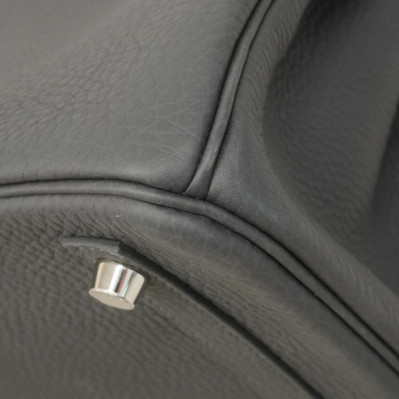 ★在庫処分★最終価格★SALE【6ab0726-g】エルメス ハンドバッグ バーキン30 トゴ グリミスティ シルバー金具 W刻印【中古】レディース