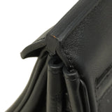 【6ab0728-g】エルメス ハンドバッグ バーキン25 スイフト ブラック シルバー金具 C刻印【中古】レディース