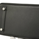 【6ab0728-g】エルメス ハンドバッグ バーキン25 スイフト ブラック シルバー金具 C刻印【中古】レディース