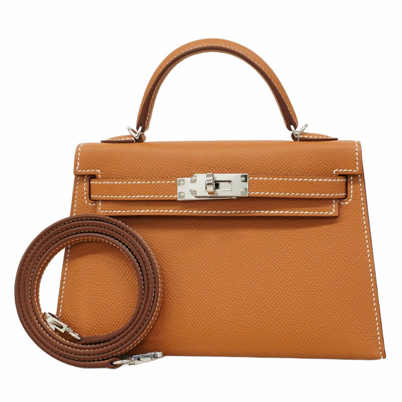 6ab0729-g】エルメス ハンドバッグ ミニケリー2 ヴォーエプソン
