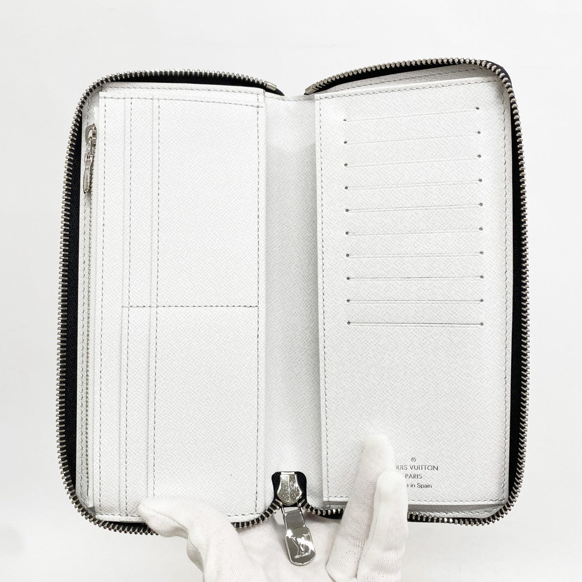 【超極美品】ルイヴィトン タイガラマ ホワイト ジッピー ヴェルティカル 長財布 6ab0762-k】ルイヴィトン 長財布 タイガラマ ジッピーウォレットヴェル