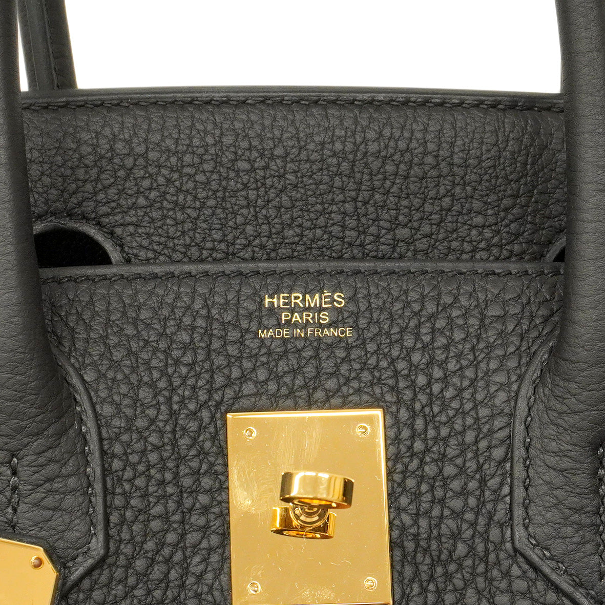 ★在庫処分★最終価格★SALE【6ab0843-e-g】エルメス ハンドバッグ バーキン30 トゴ ブラック ゴールド金具 K刻印【中古】レディース