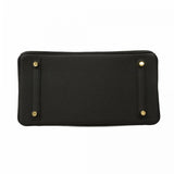 ★在庫処分★最終価格★SALE【6ab0843-e-g】エルメス ハンドバッグ バーキン30 トゴ ブラック ゴールド金具 K刻印【中古】レディース