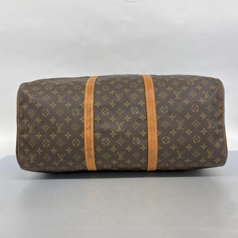 6ab0883】ルイヴィトン ボストンバッグ モノグラム サックスプール55
