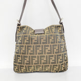 6ab0906】フェンディ ショルダーバッグ ズッカ ナイロンキャンバス
