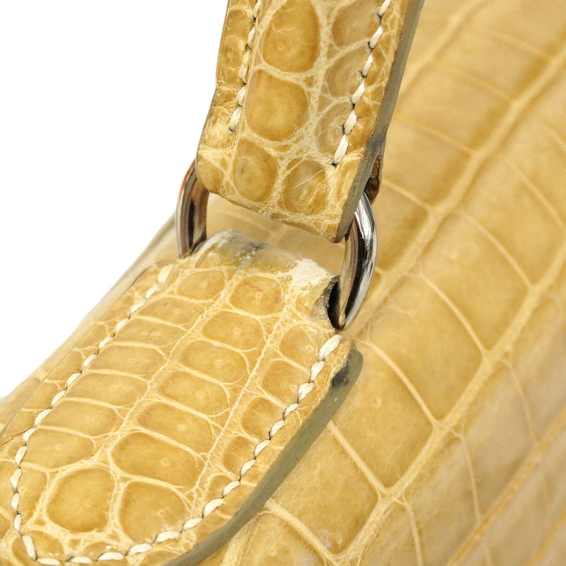 ★SALE【6ab0941-g】エルメス ハンドバッグ ケリー28 ポロサス プシエール シルバー金具 □C刻印 2wayバッグ【中古】レディース