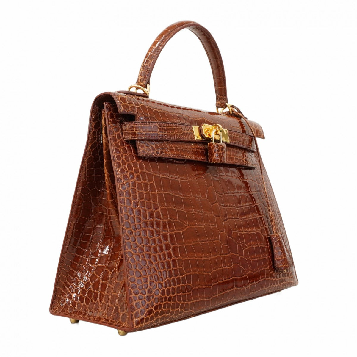 【6ab0942-g】エルメス ハンドバッグ ケリー28 ポロサス ミール ゴールド金具 □F刻印 2wayバッグ【中古】レディース