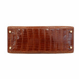 【6ab0942-g】エルメス ハンドバッグ ケリー28 ポロサス ミール ゴールド金具 □F刻印 2wayバッグ【中古】レディース