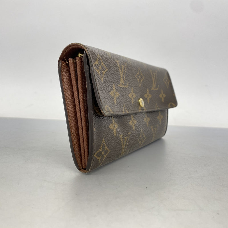 6ab0986】ルイヴィトン 長財布 モノグラム ポルトフォイユサラ M61734