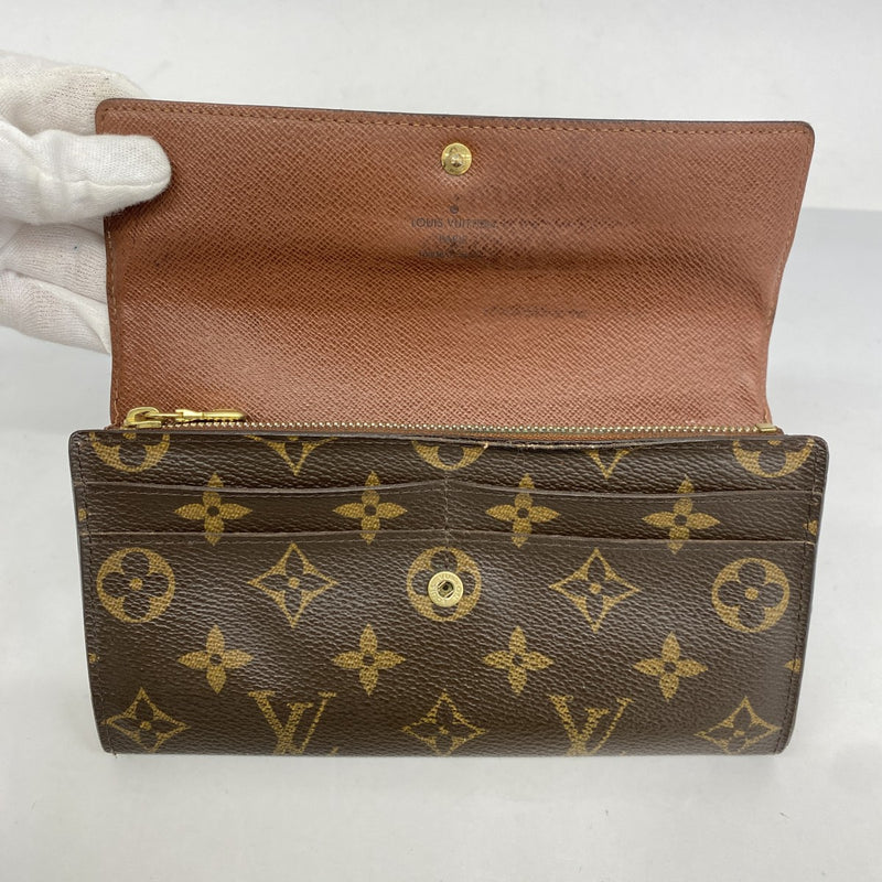 6ab0986】ルイヴィトン 長財布 モノグラム ポルトフォイユサラ M61734