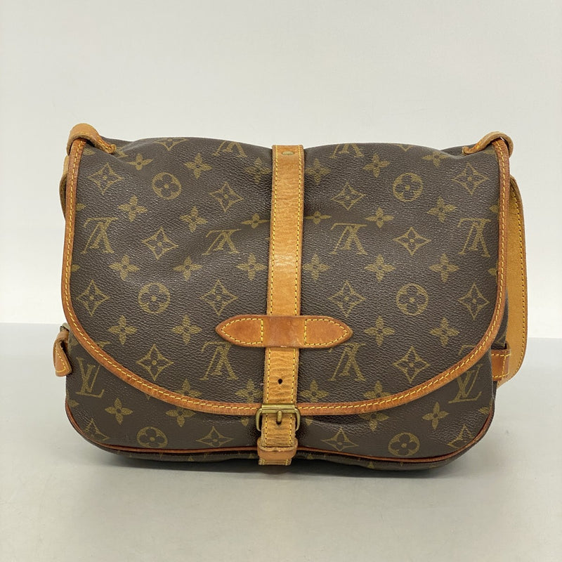 6ab1169】ルイヴィトン ショルダーバッグ モノグラム ソミュール30