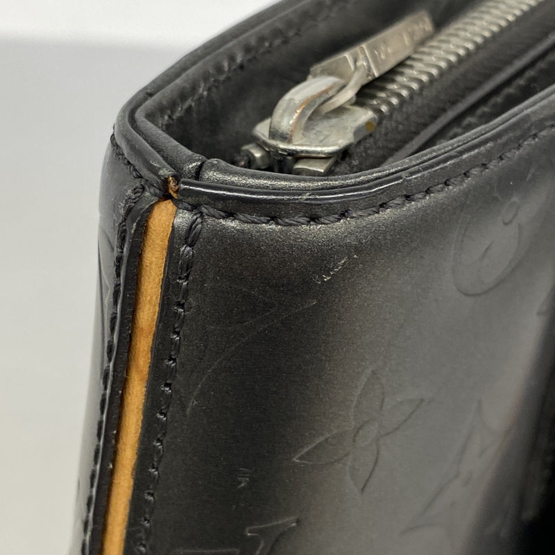 【6ab1287】ルイヴィトン トートバッグ モノグラム・マット ストックトン M55112 ノワール【中古】レディース