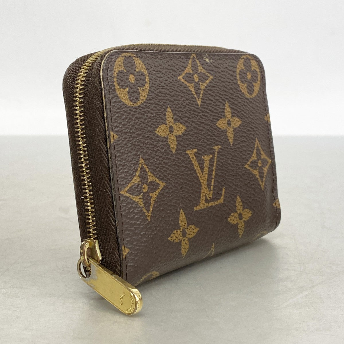 6ab1466】ルイヴィトン コインケース モノグラム ジッピーコインパース