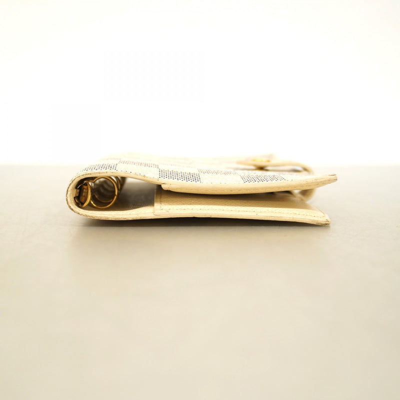 6ab1559】ルイヴィトン 手帳カバー ダミエ・アズール アジェンダPM