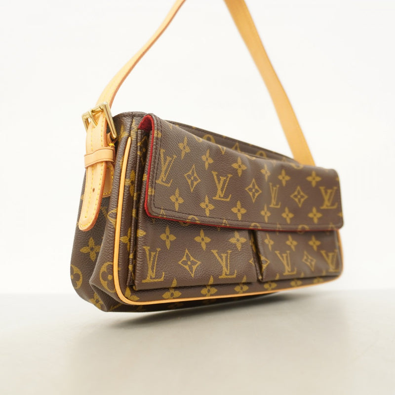 6ab1687】ルイヴィトン ショルダーバッグ モノグラム ヴィバシテMM