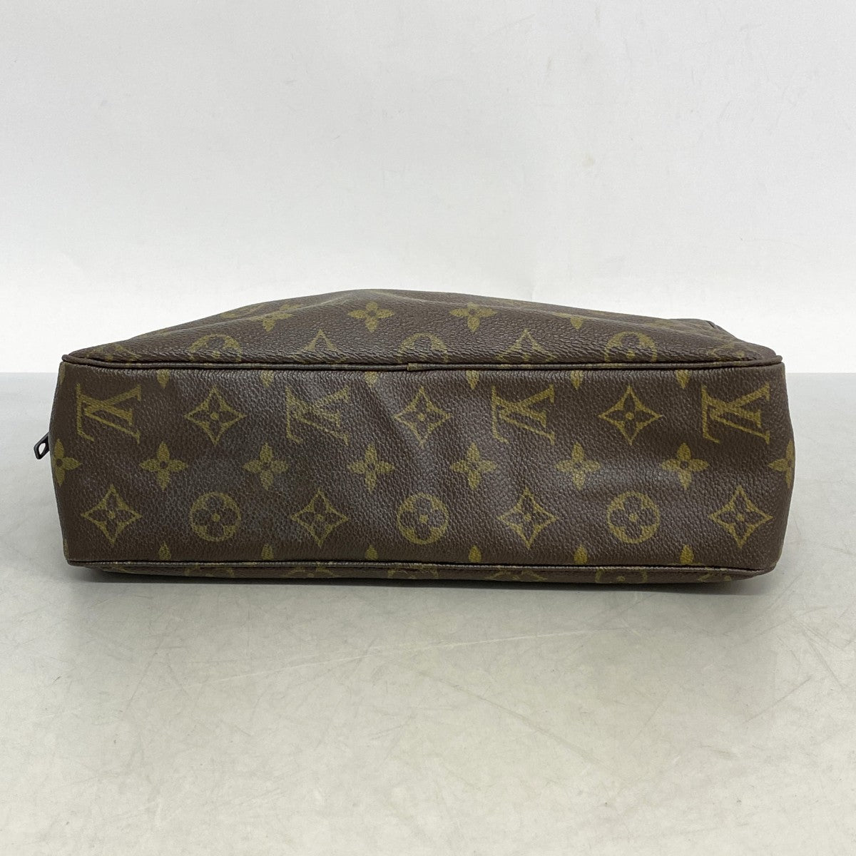 【5pb2096】ルイヴィトン ポーチ モノグラム トゥルーストワレット28 M47522 ブラウン【中古】レディース 6ac1861】ルイヴィトン ポーチ モノグラム トゥルーストワレット28
