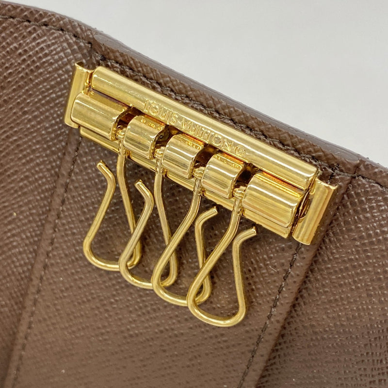 6ac1998-k】ルイヴィトン キーケース ダミエ ミュルティクレ4 N62631