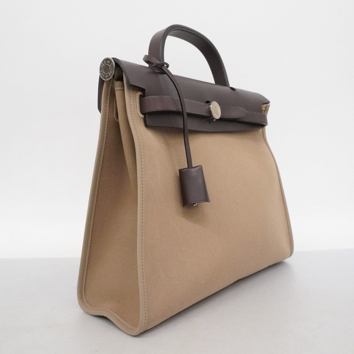 6ac1999】エルメス ハンドバッグ エールバッグジップPM トワル