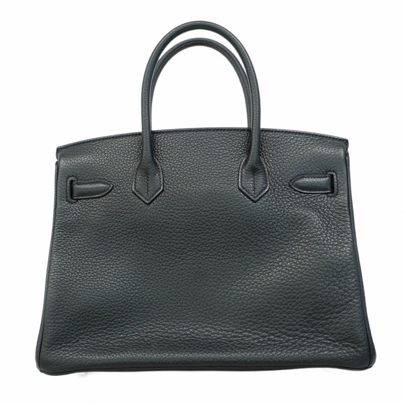 ★最終価格★SALE【6ac2176-g】エルメス ハンドバッグ バーキン30 トリヨンクレマンス ブラック ゴールド金具 T刻印【中古】レディース