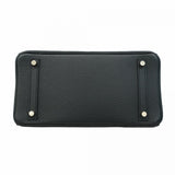 ★最終価格★SALE【6ac2176-g】エルメス ハンドバッグ バーキン30 トリヨンクレマンス ブラック ゴールド金具 T刻印【中古】レディース
