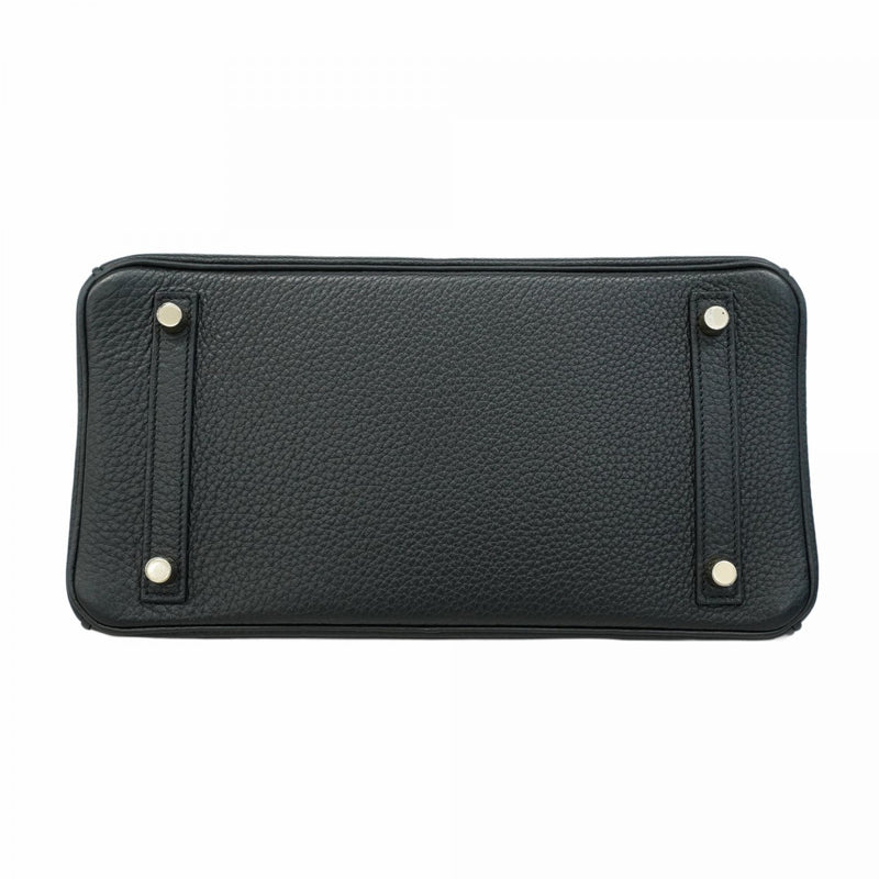 ★最終価格★SALE【6ac2176-g】エルメス ハンドバッグ バーキン30 トリヨンクレマンス ブラック ゴールド金具 T刻印【中古】レディース