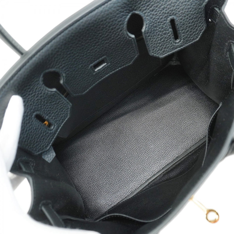 ★最終価格★SALE【6ac2176-g】エルメス ハンドバッグ バーキン30 トリヨンクレマンス ブラック ゴールド金具 T刻印【中古】レディース