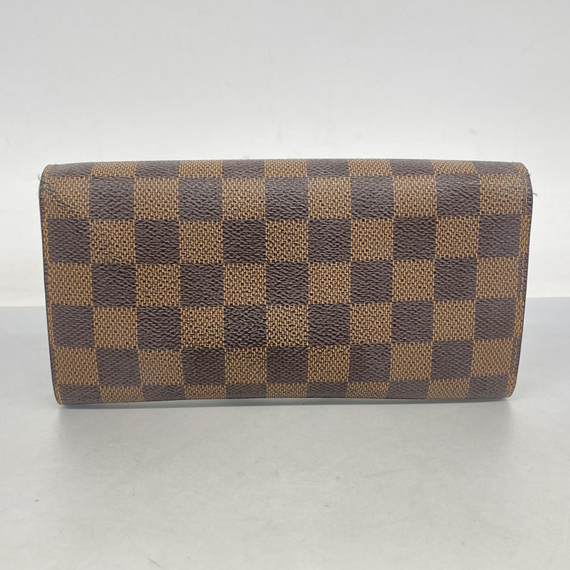 6ac2338】ルイヴィトン 長財布 ダミエ ポルトフォイユサラ N61734