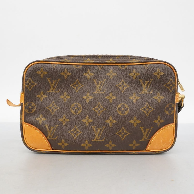 6ac2829】ルイヴィトン クラッチバッグ モノグラム マルリードラゴンヌ