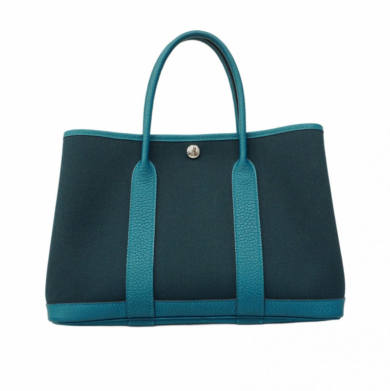 HERMES エルメス　トートバッグ　丸型 6ad3247】エルメス トートバッグ ガーデンパーティTPM トワル