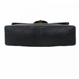 【6ad3885-k】シャネル ショルダーバッグ マトラッセ Wチェーン ラムスキン ネイビー ゴールド金具【中古】レディース