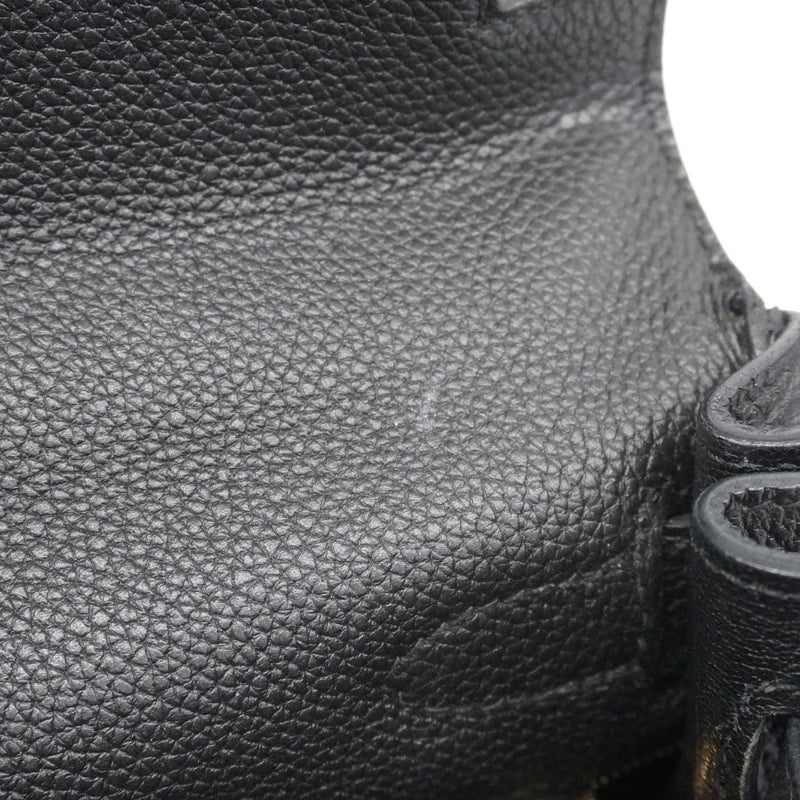 【6ad4030-g】エルメス ハンドバッグ ケリー28 トゴ ブラック ゴールド金具 A刻印 2wayバッグ【中古】レディース