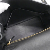 【6ad4030-g】エルメス ハンドバッグ ケリー28 トゴ ブラック ゴールド金具 A刻印 2wayバッグ【中古】レディース
