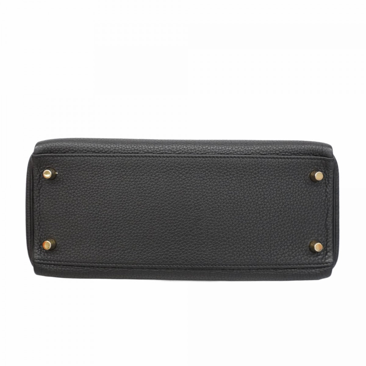 【6ad4030-g】エルメス ハンドバッグ ケリー28 トゴ ブラック ゴールド金具 A刻印 2wayバッグ【中古】レディース
