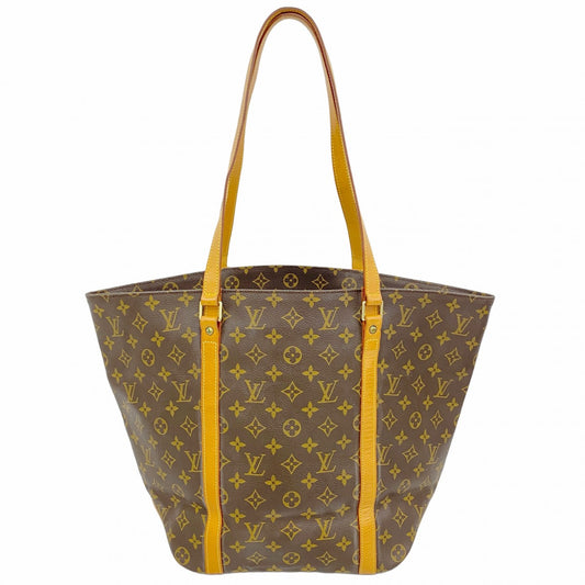 【6ad4073】ルイヴィトン ショルダーバッグ モノグラム サックショッピング M51108 ブラウン【中古】レディース