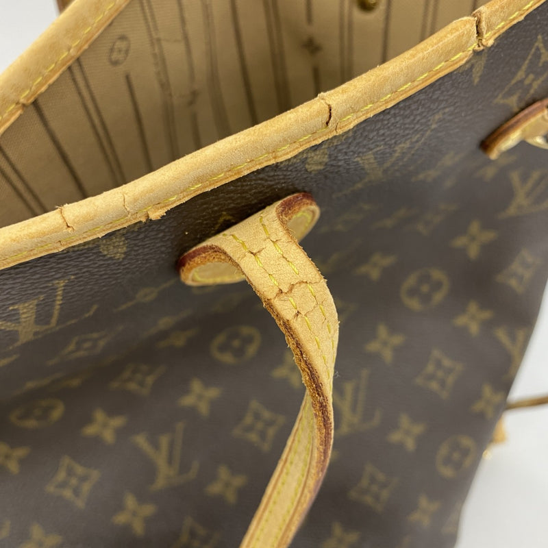 【6ad4074】ルイヴィトン トートバッグ モノグラム ネヴァーフルMM M40156 ブラウン【中古】レディース