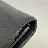 【6ad4105-k】ルイヴィトン 長財布 ダミエ・アンフィニ ポルトフォイユブラザ N63010 オニキス【中古】メンズ