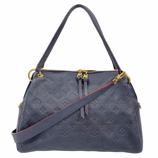 【6ad4149-k】ルイヴィトン ハンドバッグ モノグラム・アンプラント ポンテュPM M43721 マリーヌルージュ 2wayバッグ【中古】レディース
