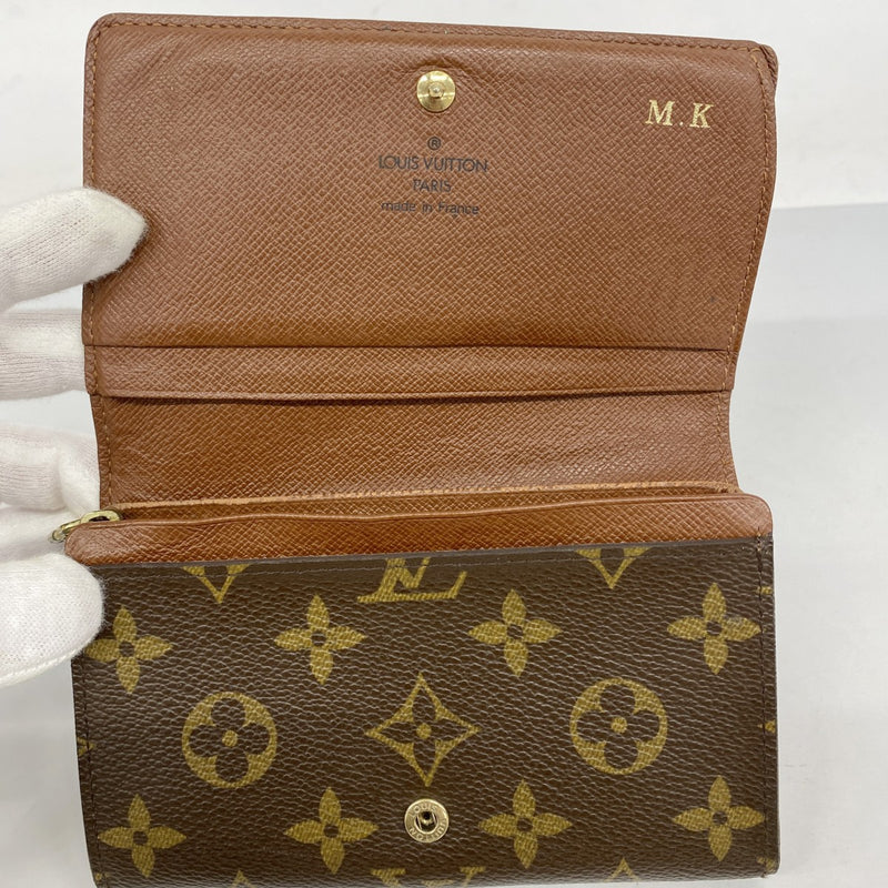 ルイヴィトン ポルトモネビエトレゾール 2つ折り財布 モノグラム M61730 楽天市場】ルイヴィトン M61730 ポルトモネ ビエ トレゾール 二つ折り