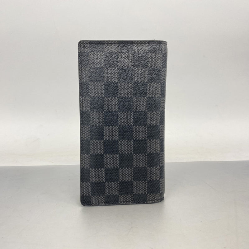 6ad4495-k】ルイヴィトン 長財布 ダミエ・グラフィット ポルトフォイユ