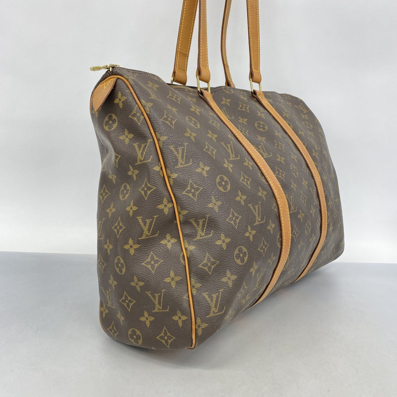 6ad4593】ルイヴィトン ボストンバッグ モノグラム フラネリー45