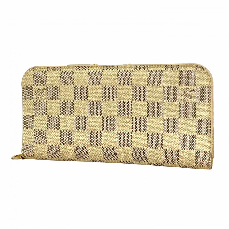 6ad4610-k】ルイヴィトン 長財布 ダミエ・アズール ポルトフォイユ