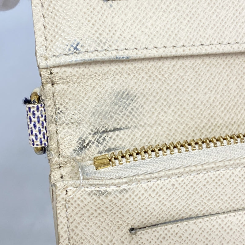 6ad4610-k】ルイヴィトン 長財布 ダミエ・アズール ポルトフォイユ