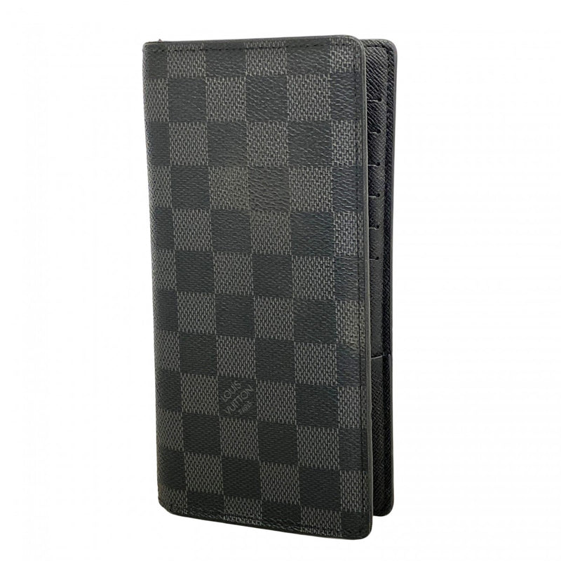 【新型】ルイヴィトン ダミエ グラフィット ポルトフォイユ ブラザ 黒 長財布 6ad4611-k】ルイヴィトン 長財布 ダミエ・グラフィット ポルトフォイユ