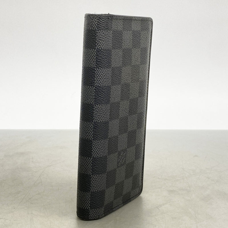 6ad4611-k】ルイヴィトン 長財布 ダミエ・グラフィット ポルトフォイユ