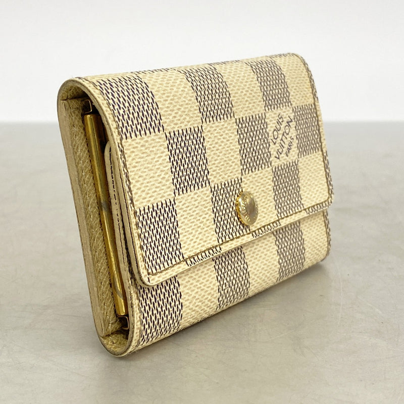 6ad4614-k】ルイヴィトン キーケース ダミエ・アズール ミュルティクレ