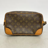 ★在庫処分★最終価格★SALE【6ad4674】ルイヴィトン クラッチバッグ モノグラム マルリードラゴンヌGM M51825 ブラウン【中古】レディース