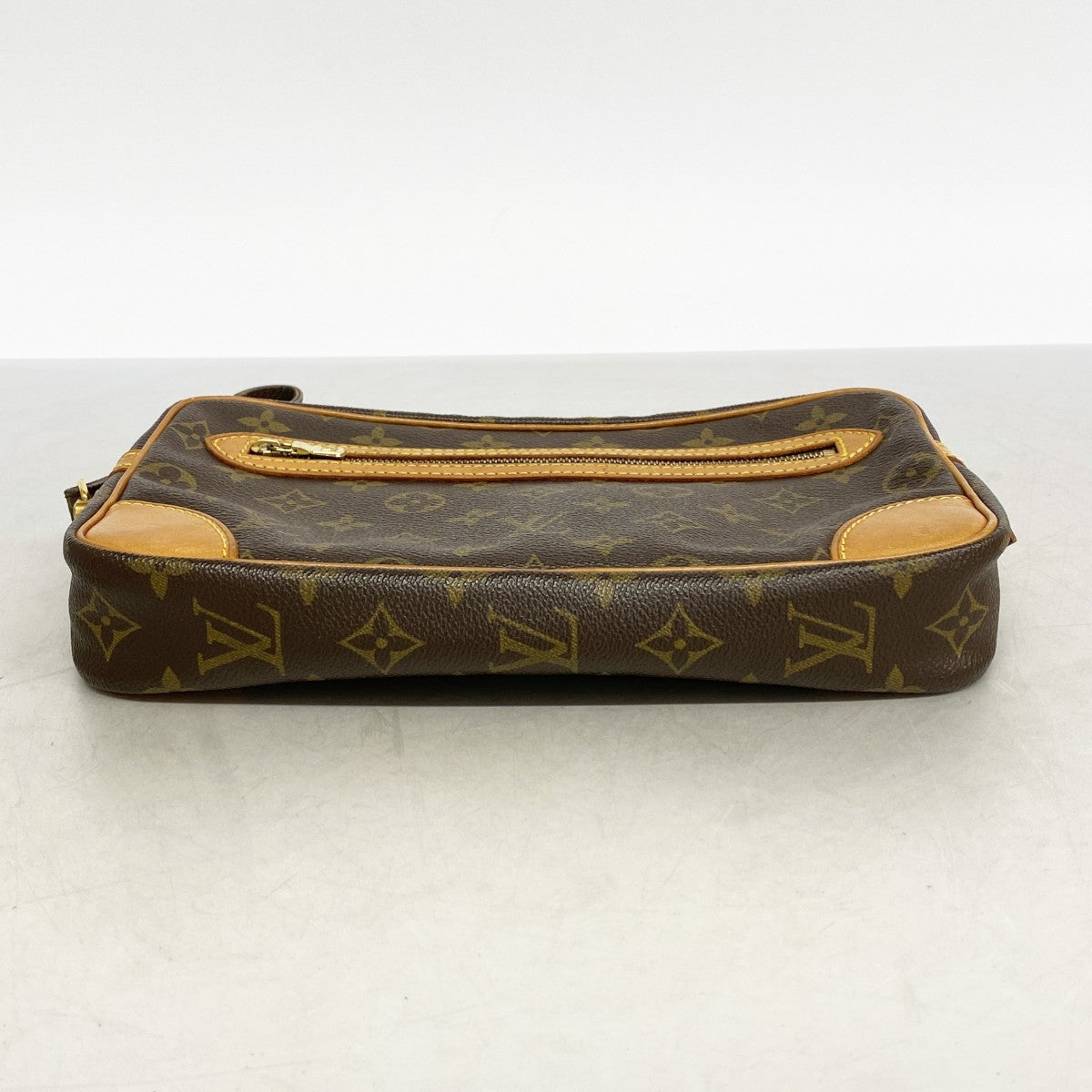 ★在庫処分★最終価格★SALE【6ad4674】ルイヴィトン クラッチバッグ モノグラム マルリードラゴンヌGM M51825 ブラウン【中古】レディース