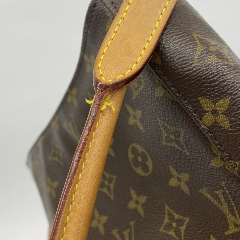6ae4853】ルイヴィトン ショルダーバッグ モノグラム ルーピングGM