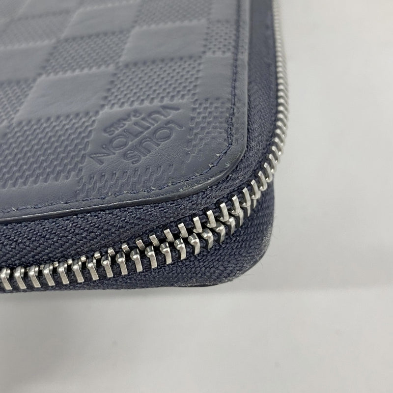【6ae5113-k】ルイヴィトン 長財布 ダミエ・アンフィニ ジッピーウォレットヴェルティカル N63548 オニキス【中古】メンズ